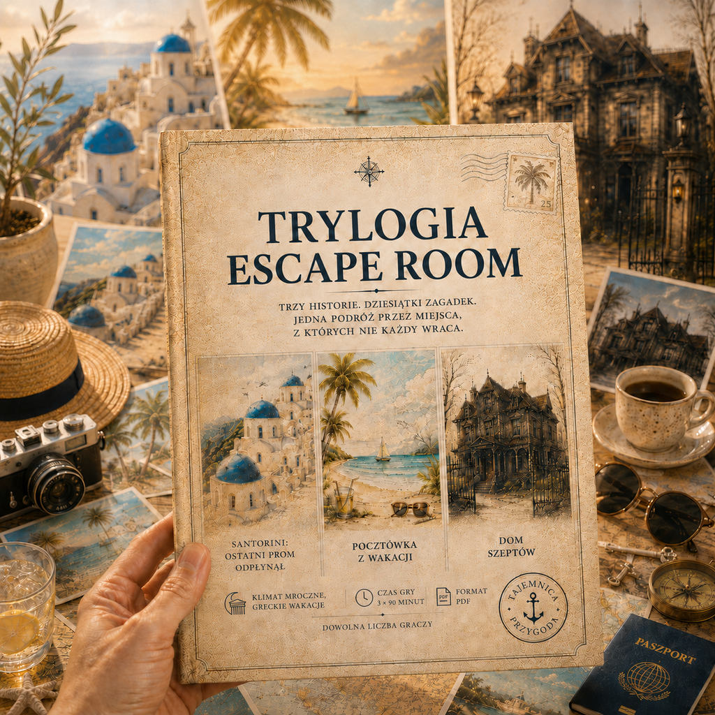 Trylogia: Dom, Pocztówka, Santorini